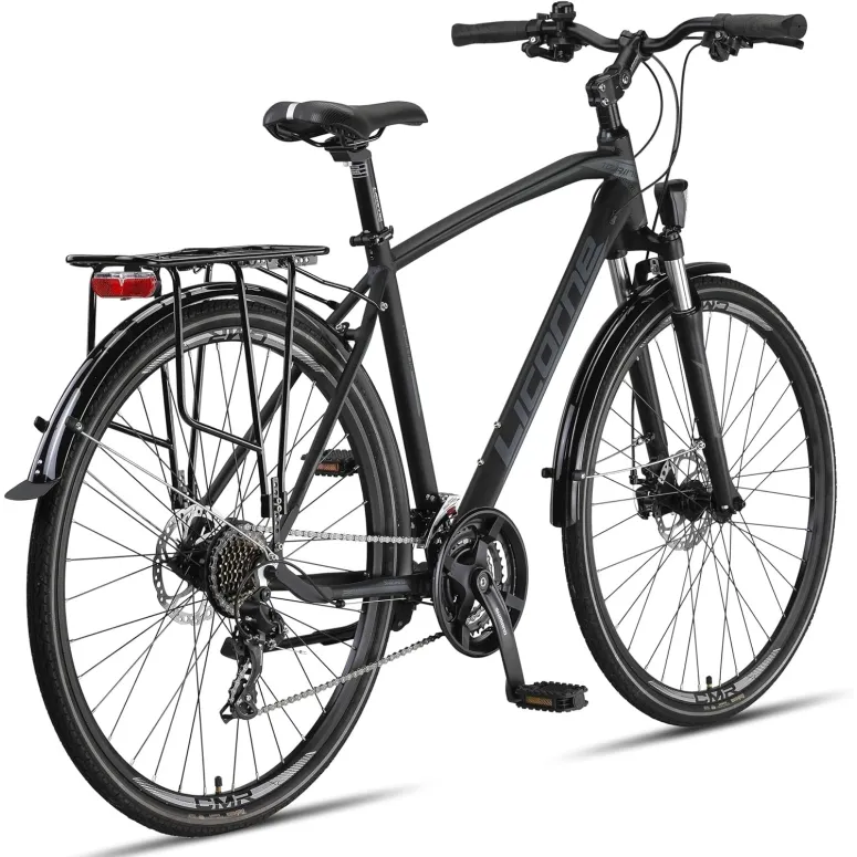 Rower Trekkingowy Męski 28 Rekreacyjny Turystyczny Bagażnik Oświetlenie