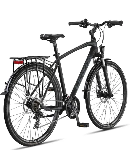 Rower Trekkingowy Męski 28 Rekreacyjny Turystyczny Bagażnik Oświetlenie