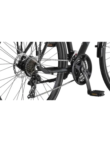 Rower Trekkingowy Męski 28 Rekreacyjny Turystyczny Bagażnik Oświetlenie