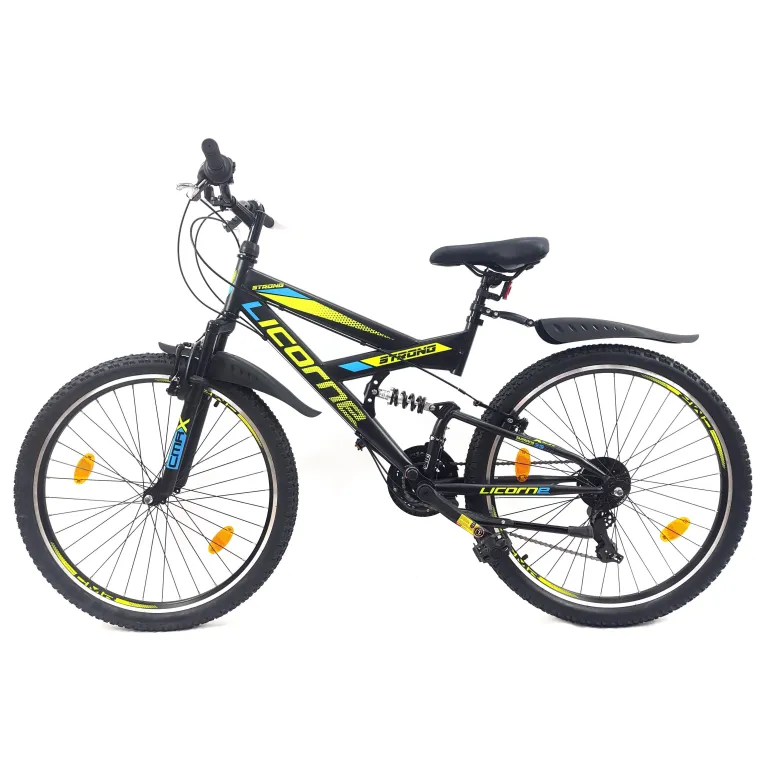 Rower Górski Młodzieżowy 26 MTB Męski Damski Amortyzacja Błotniki Odblaski