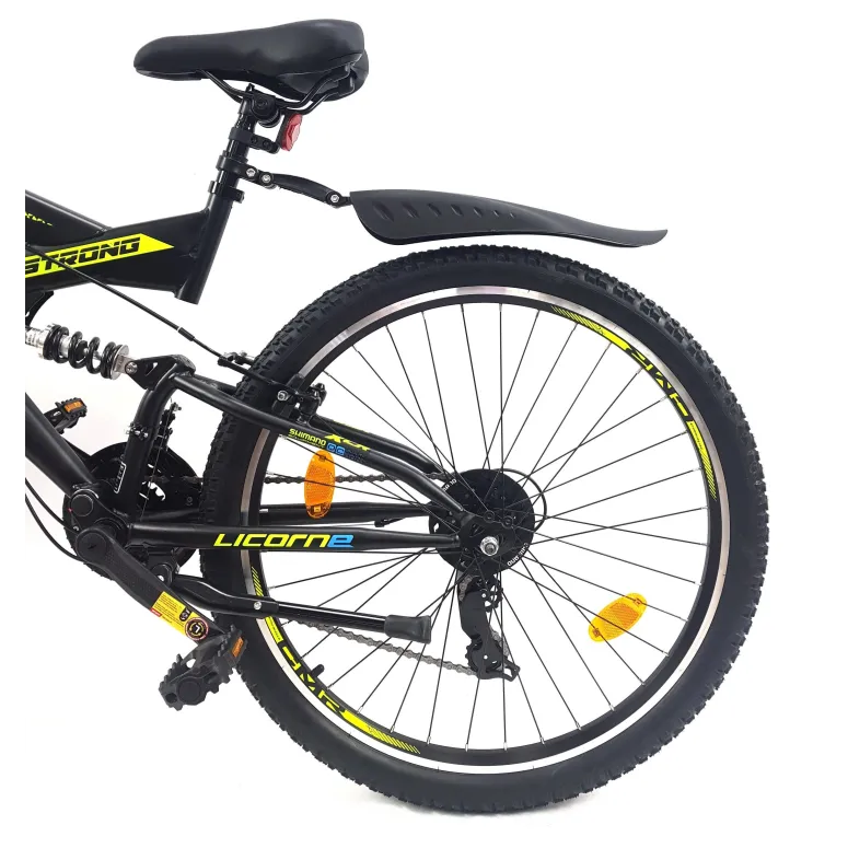 Rower Górski Młodzieżowy 26 MTB Męski Damski Amortyzacja Błotniki Odblaski