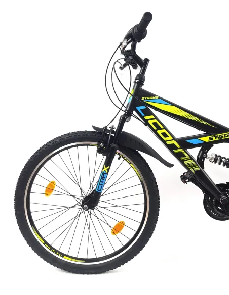 Rower Górski Młodzieżowy 26 MTB Męski Damski Amortyzacja Błotniki Odblaski