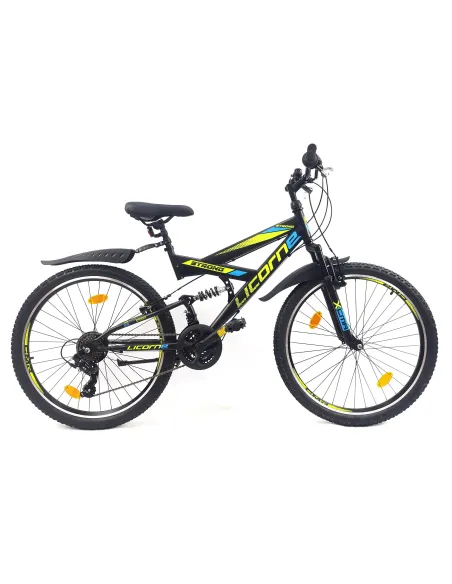 Rower Górski Młodzieżowy 26 MTB Męski Damski Amortyzacja Błotniki Odblaski