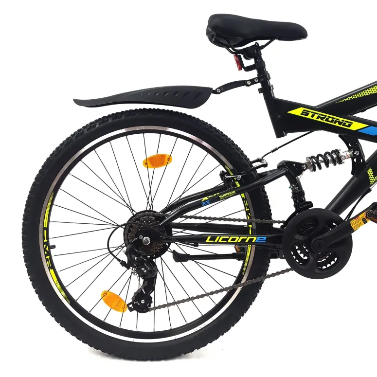 Rower Górski Młodzieżowy 26 MTB Męski Damski Amortyzacja Błotniki Odblaski