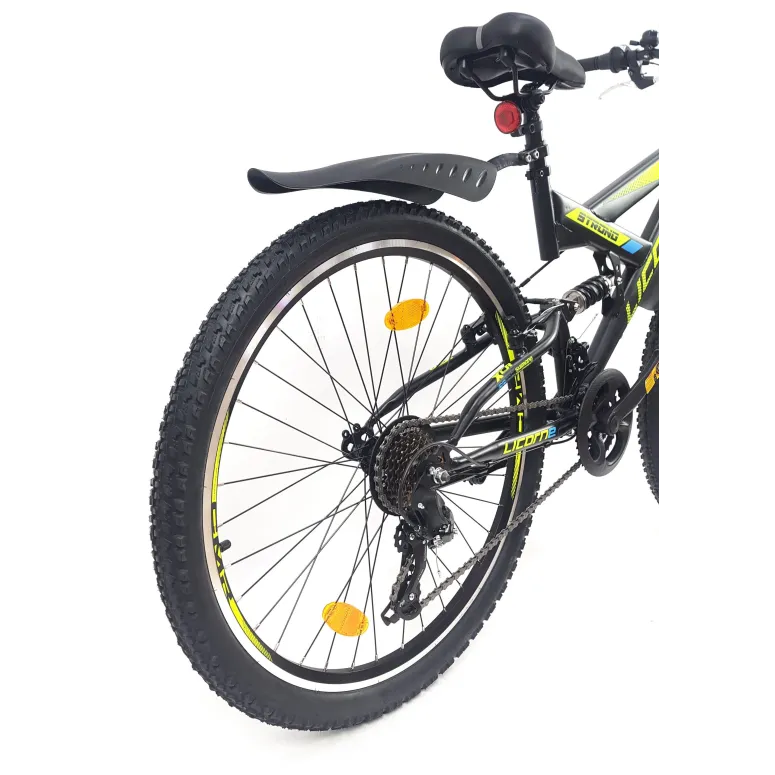 Rower Górski Młodzieżowy 26 MTB Męski Damski Amortyzacja Błotniki Odblaski