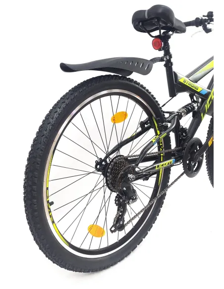 Rower Górski Młodzieżowy 26 MTB Męski Damski Amortyzacja Błotniki Odblaski