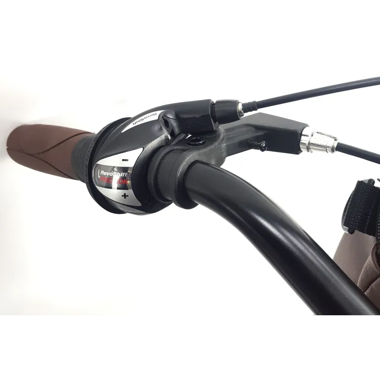 Rower Miejski Damski 28 ALU 21 Biegów Bagażnik Sakwy Dzwonek Stopka Światła