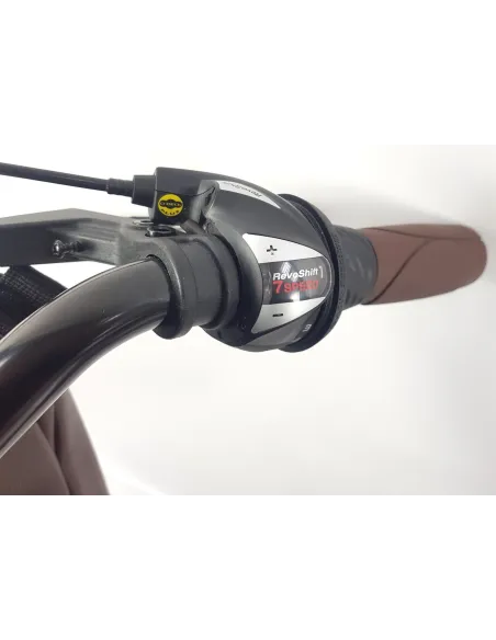 Rower Miejski Damski 28 ALU 21 Biegów Bagażnik Sakwy Dzwonek Stopka Światła