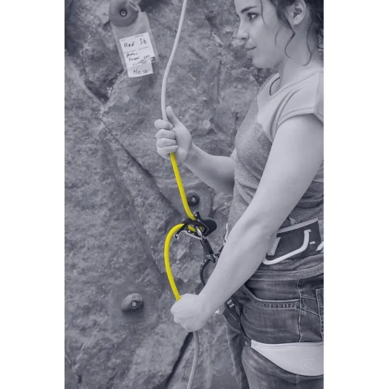 Przyrząd Asekuracyjny Do Wspinaczki Zjazdowy Samoblokujący SALEWA ErgoSyst.