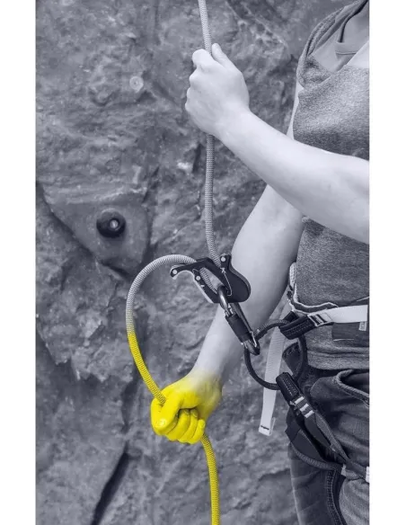 Przyrząd Asekuracyjny Do Wspinaczki Zjazdowy Samoblokujący SALEWA ErgoSyst.