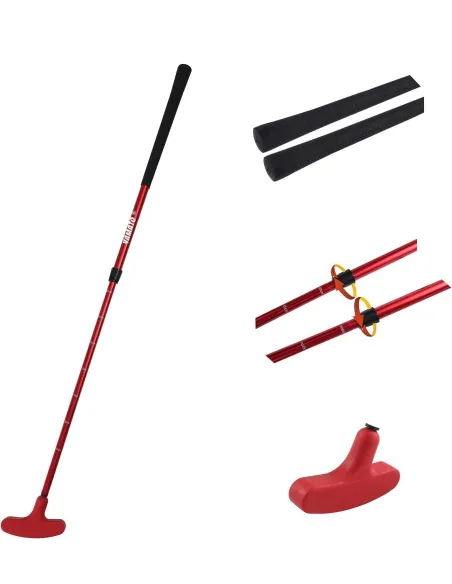 Kij Putter Golfowy Do Mini Golfa Składany Stalowy Juniorski Dla Dzieci