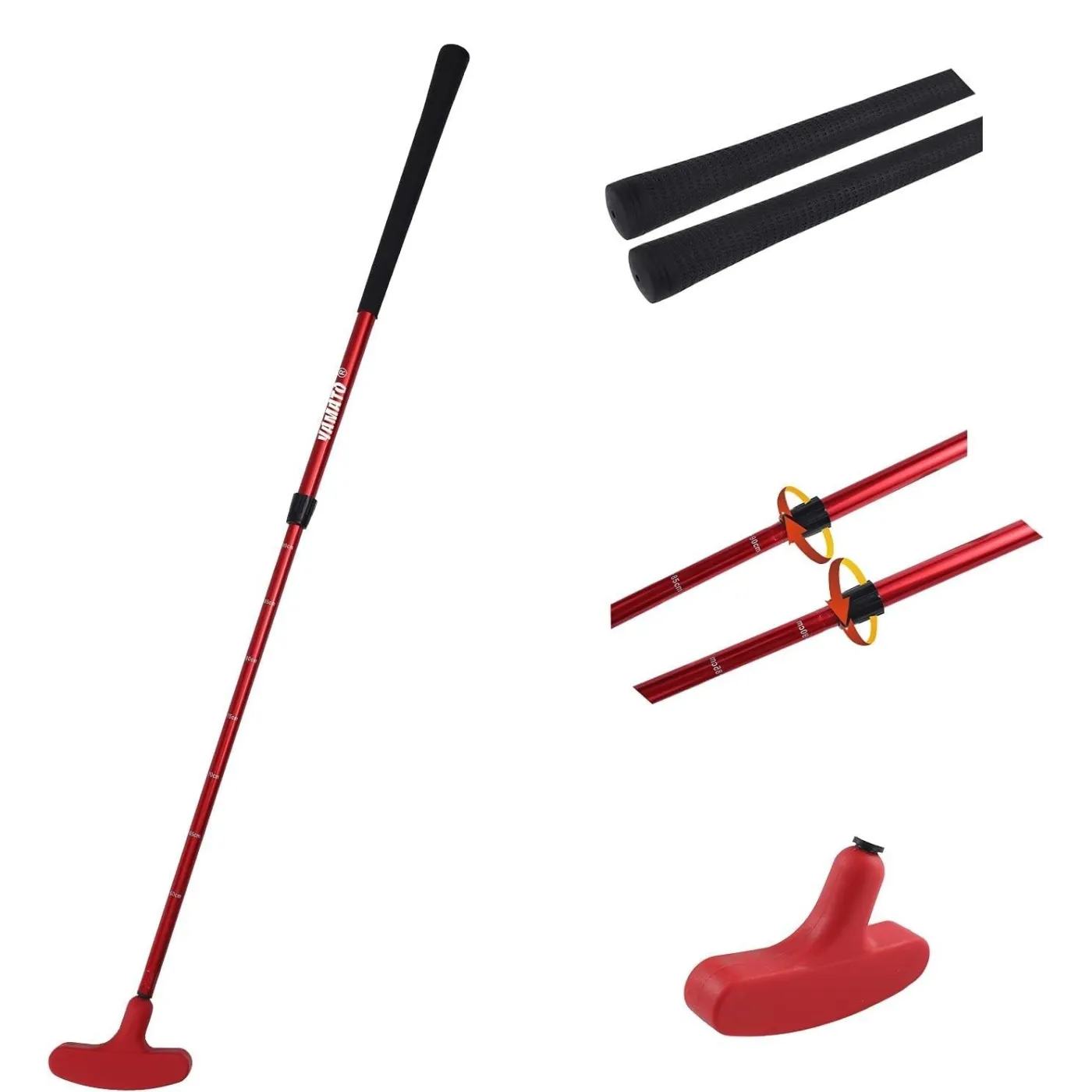 Kij Putter Golfowy Do Mini Golfa Składany Stalowy Juniorski Dla Dzieci