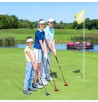 Kij Putter Golfowy Do Mini Golfa Składany Stalowy Juniorski Dla Dzieci