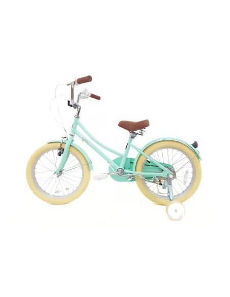 Rower Dziecięcy 18 Dziewczęcy Kółka Boczne Dzwonek Odblaski Stopka