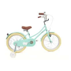 Rower Dziecięcy 18 Dziewczęcy Kółka Boczne Dzwonek Odblaski Stopka