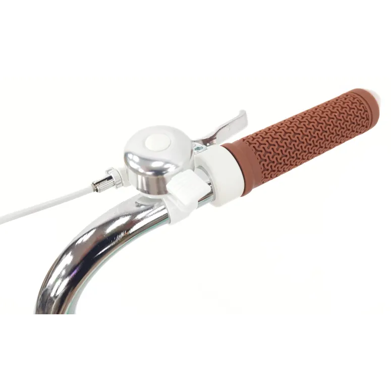 Rower Dziecięcy 18 Dziewczęcy Kółka Boczne Dzwonek Odblaski Stopka