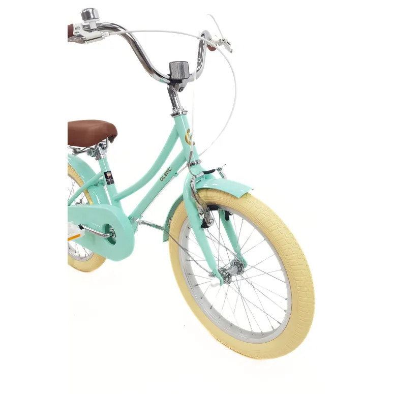 Rower Dziecięcy 18 Dziewczęcy Kółka Boczne Dzwonek Odblaski Stopka