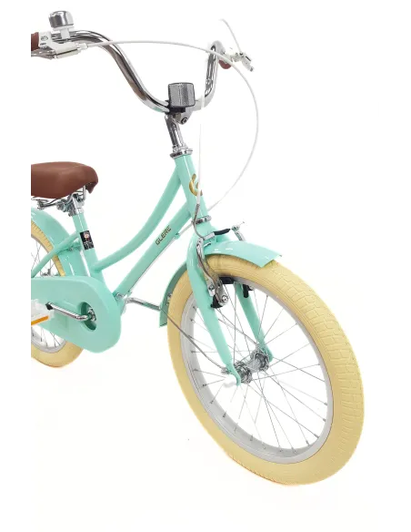 Rower Dziecięcy 18 Dziewczęcy Kółka Boczne Dzwonek Odblaski Stopka