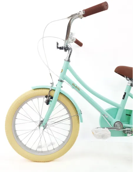 Rower Dziecięcy 18 Dziewczęcy Kółka Boczne Dzwonek Odblaski Stopka