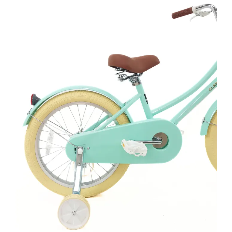 Rower Dziecięcy 18 Dziewczęcy Kółka Boczne Dzwonek Odblaski Stopka