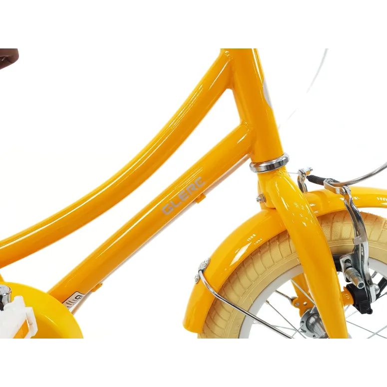 Rower Dziecięcy 12 Dziewczęcy Stalowy Kółka Boczne Osłona Odblaski Błotniki