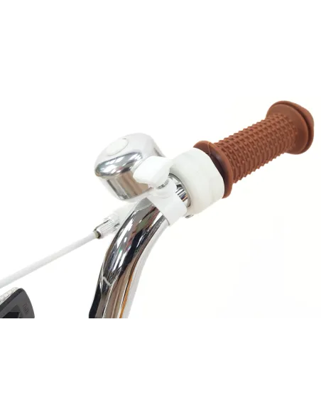 Rower Dziecięcy 12 Dziewczęcy Stalowy Kółka Boczne Osłona Odblaski Błotniki