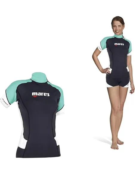 Koszulka Damska Pływacka Do Pływania Z Krótkim Rękawem Rozmiar XL Mares