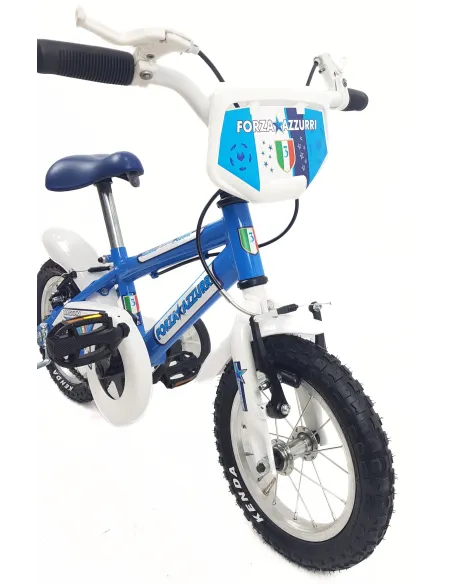 Rowerek Dziecięcy 12,5 Chłopięcy Stalowy Kółka Boczne Błotniki Osłona Piłka