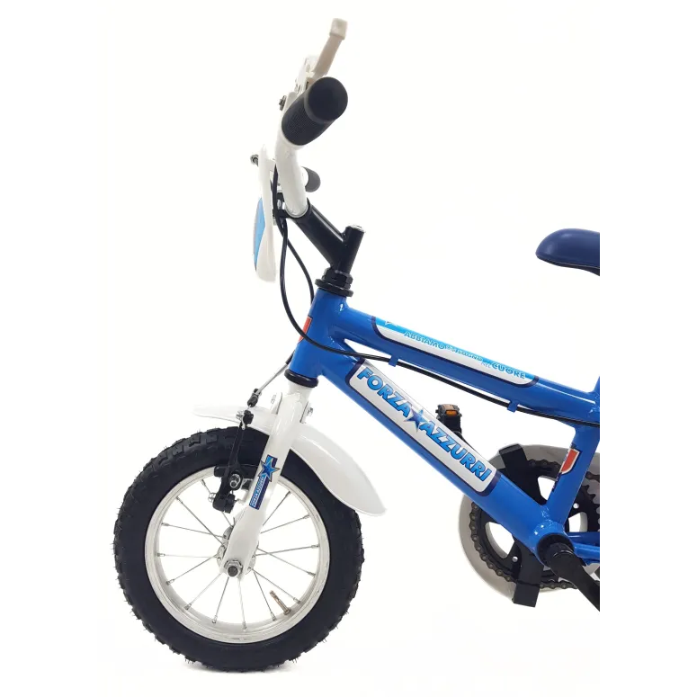 Rowerek Dziecięcy 12,5 Chłopięcy Stalowy Kółka Boczne Błotniki Osłona Piłka