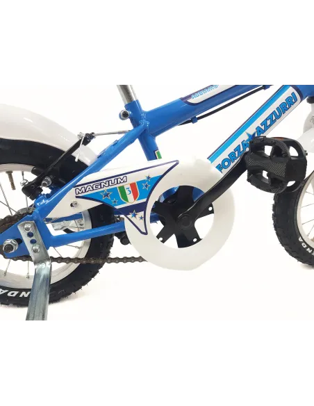 Rowerek Dziecięcy 12,5 Chłopięcy Stalowy Kółka Boczne Błotniki Osłona Piłka