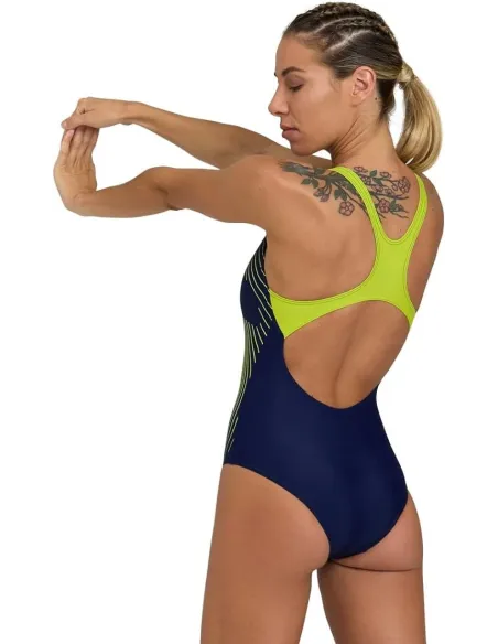 Strój Kąpielowy Damski Na Basen Arena Jednoczęściowy Rozmiar D 42 US 38