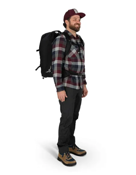 Torba Podróżna Na Ramię Na Kółkach Duża Pojemna 36l Sportowa Czarna Osprey