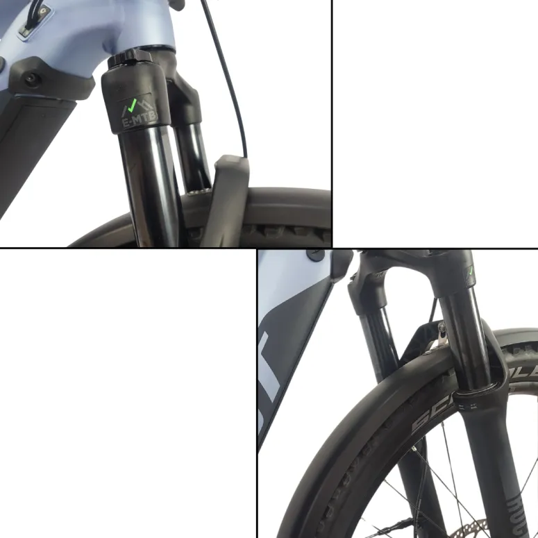 Elektryczny Rower Miejski 27,5 GHOST Męski Damski Hydraulika ALU Bagażnik