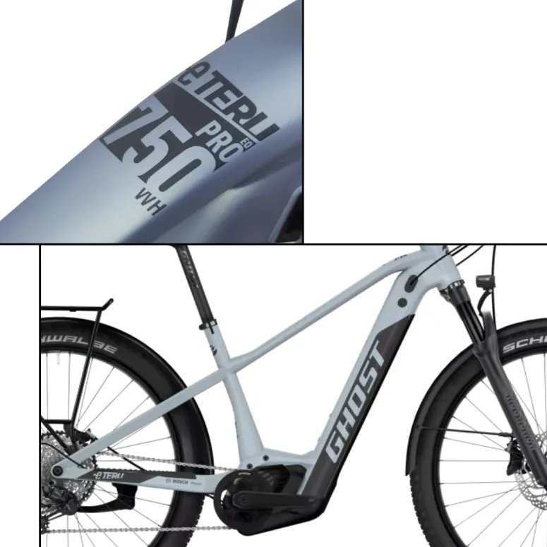 Elektryczny Rower Miejski 27,5 GHOST Męski Damski Hydraulika ALU Bagażnik