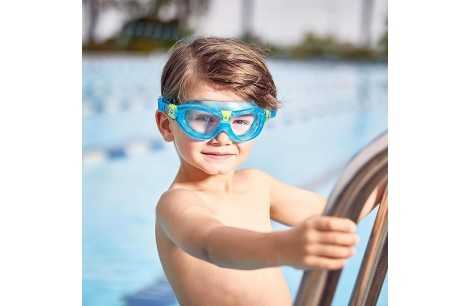 Okulary Do Pływania Aqua Sphere Seal Kid 2 Pływackie Na Basen Niebieskie