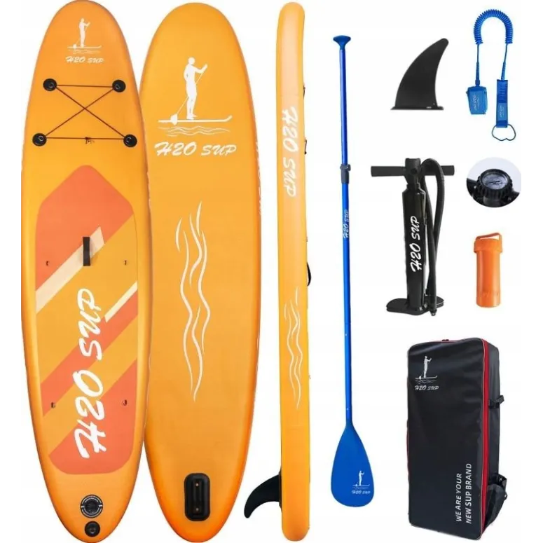 Deska SUP H2OSUP Pompowana 320CM Paddle Board Zestaw Z Wiosłem Do Pływania