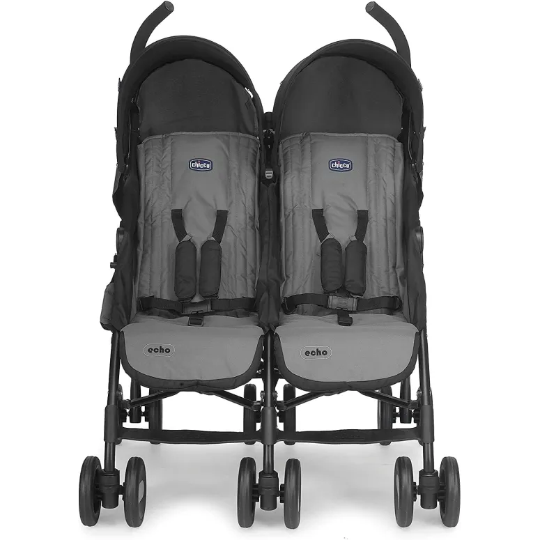 Wózek Bliźniaczy Chicco Echo Twin Spacerowy Podwójny Rok Po Roku Duo 2w1