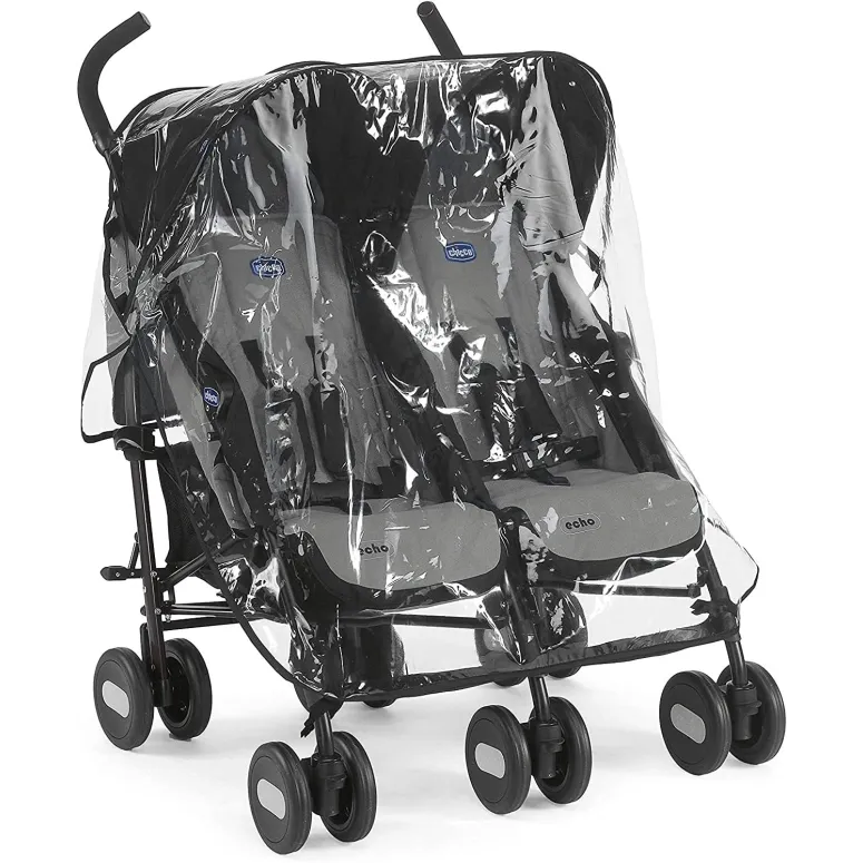Wózek Bliźniaczy Chicco Echo Twin Spacerowy Podwójny Rok Po Roku Duo 2w1