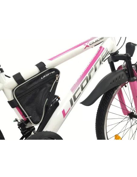 Rower Górski Dziecięcy 24 MTB 21 Bieg Amortyzacja Sakwa Dzwonek Światła