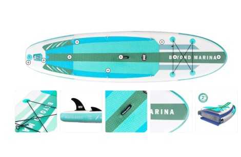 Deska SUP Pompowana Beyond Marina Paddle Board Zestaw Do Pływania 320CM