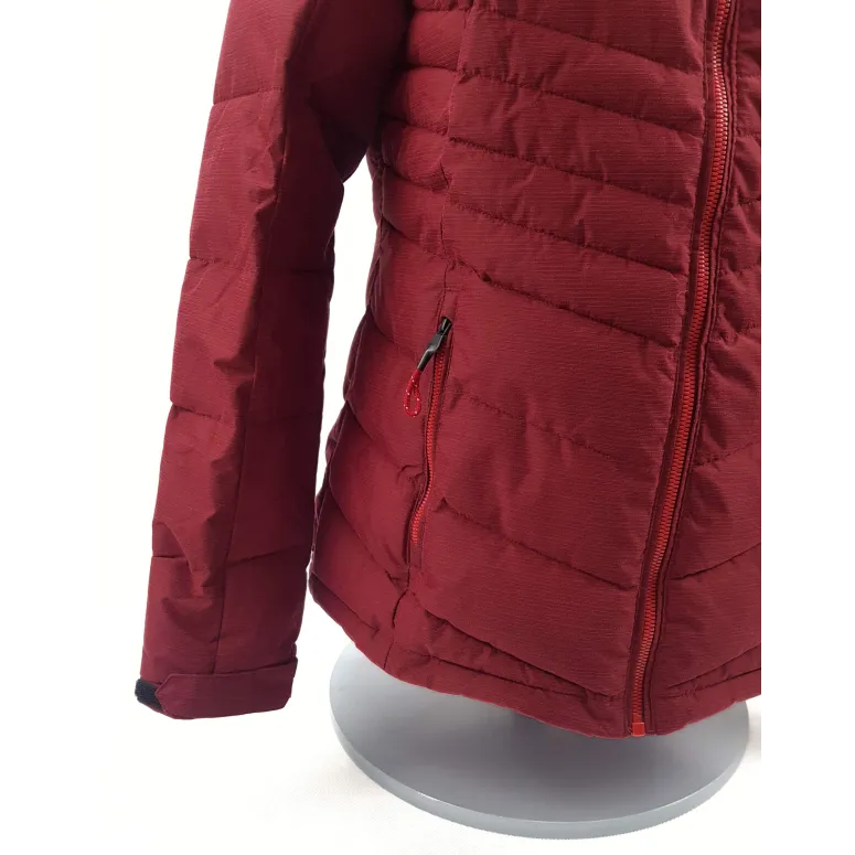 Kurtka Damska Killtec Kow 149 Z Kapturem Puchowa Wodoodporna Czerwona r. 42