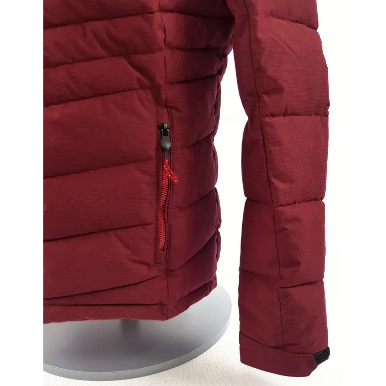 Kurtka Damska Killtec Kow 149 Z Kapturem Puchowa Wodoodporna Czerwona r. 42