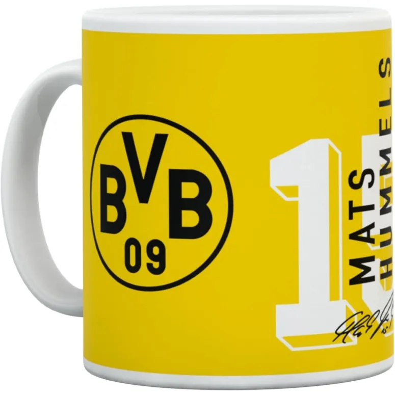 Kubek Borussia Dortmund BVB Dla Kibica Fana Na Prezent Hummels 15 0,3 l