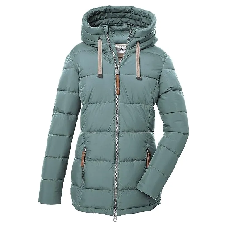 Kurtka Zimowa Damska G.I.G.A DX Gw 12 Z Kapturem Wodoodporna Jasna r. 38/M