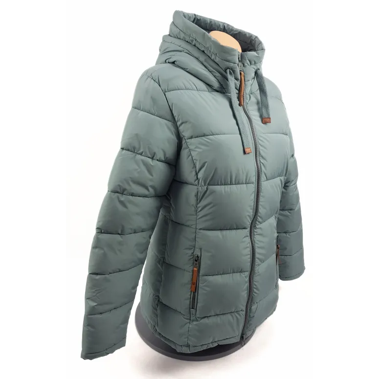 Kurtka Zimowa Damska G.I.G.A DX Gw 12 Z Kapturem Wodoodporna Jasna r. 38/M