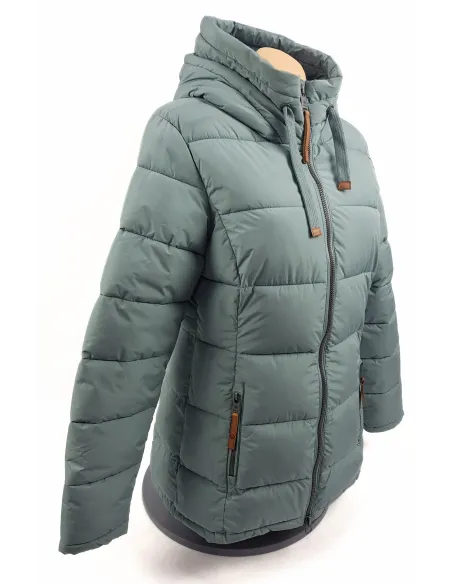 Kurtka Zimowa Damska G.I.G.A DX Gw 12 Z Kapturem Wodoodporna Jasna r. 38/M