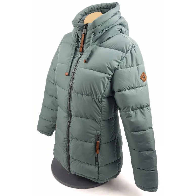 Kurtka Zimowa Damska G.I.G.A DX Gw 12 Z Kapturem Wodoodporna Jasna r. 38/M