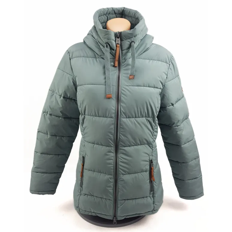 Kurtka Zimowa Damska G.I.G.A DX Gw 12 Z Kapturem Wodoodporna Jasna r. 38/M