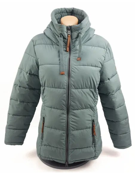 Kurtka Zimowa Damska G.I.G.A DX Gw 12 Z Kapturem Wodoodporna Jasna r. 38/M