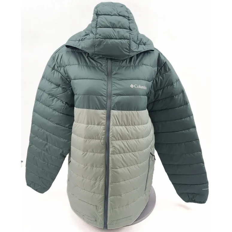Kurtka Męska Sportowa Columbia Powder Lite Puchowa Z Kapturem Wodoodporna L